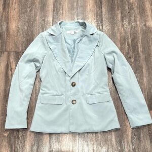 Forever 21 Light Blue Blazer Jacket Size S | NWOT